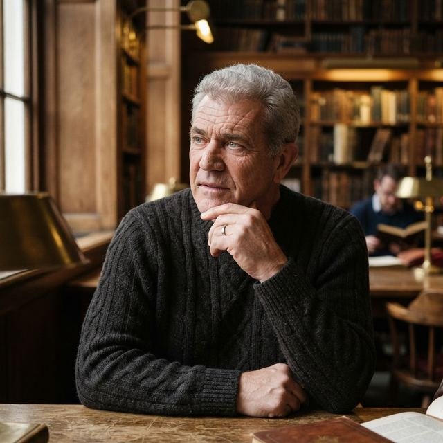 Synthetic fictional profile portrait